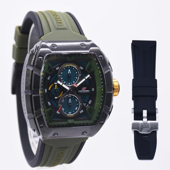 CHRONOFORCE 5336MB - Jam Tangan Pria Analog ORIGINAL - R Hijau