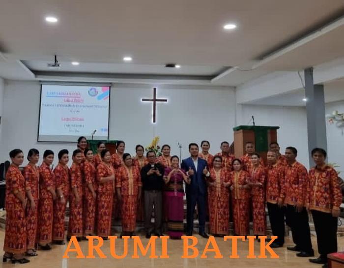 Seragam Batik Kebaya Setelan Rok Blouse Gereja Arisan PKK Among Tamu