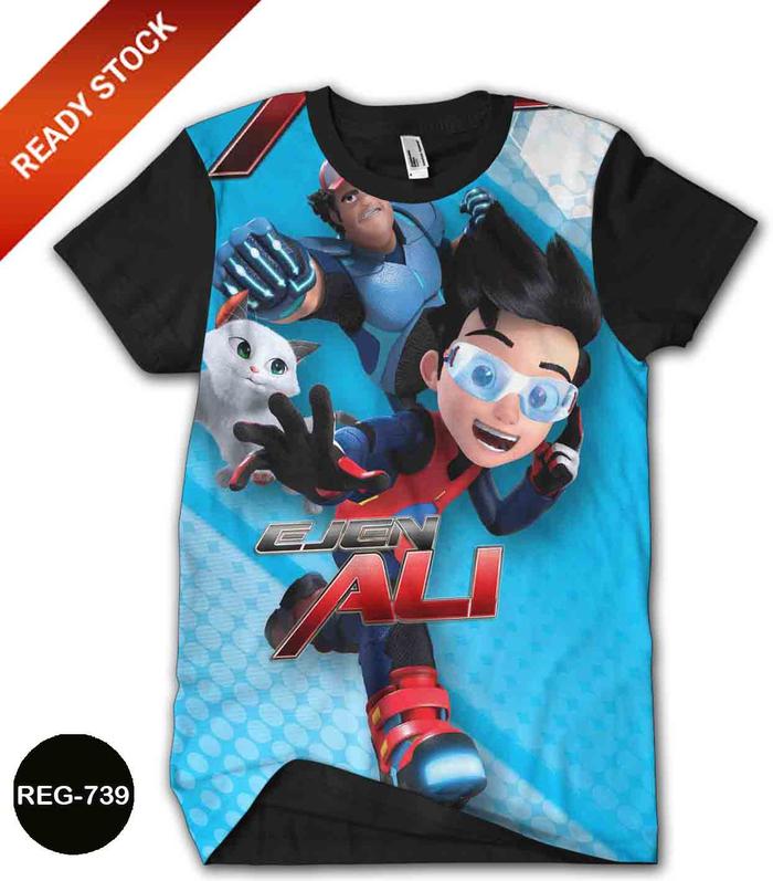 Kaos Ejen Ali DEWASA Baju Anak Ejen Ali Trendy dan Terlaris #REG-739