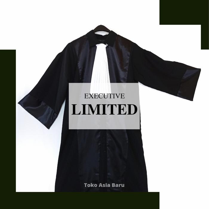 Toga Pengacara | Toga Advokat | Toga Jaksa | Exclusive Jetblack | Best Quality | Jubah Toga | Wanita