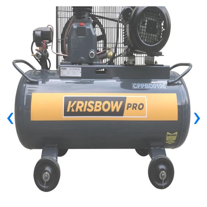 Mesin Kompresor Angin Listrik / Air Compressor 1hp 10bar Krisbow