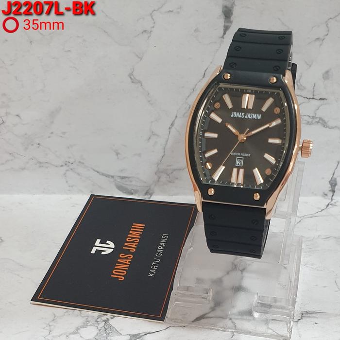 Jam tangan wanita JONAS JASMIN JJ 2207 analog rubber original