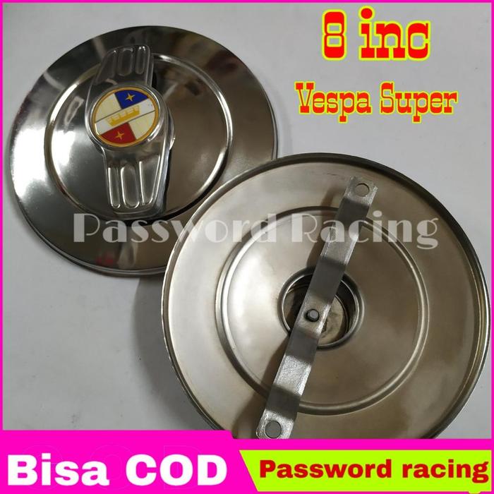 Dop Velg Vespa Ring 8 inch Vigano