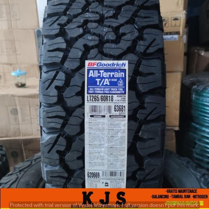 BAN MOBIL BF GOODRICH ALL TERRAIN T/A AT 265/60 R18 MADE IN THAILAND
