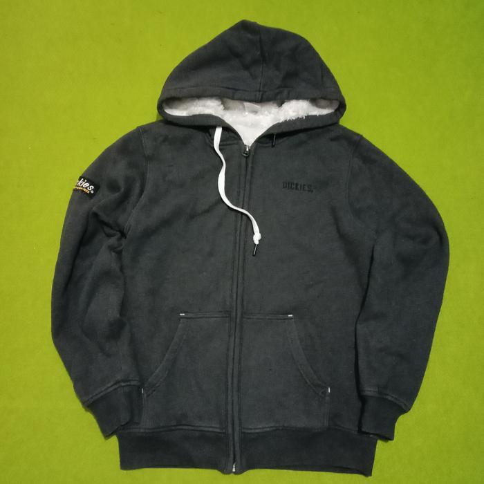 DICKIES Dark Grey Sherpa hoodie second