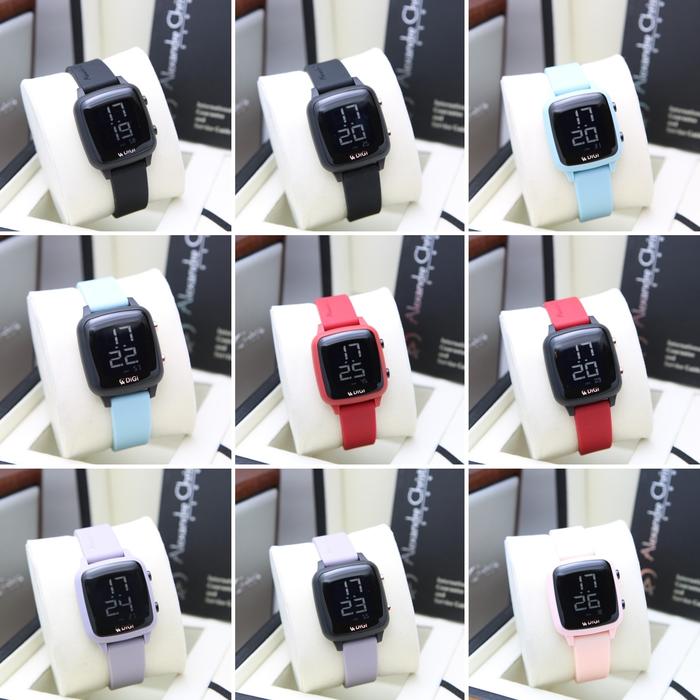 [ ORIGINAL ] Jam Tangan Wanita Alexandre Christie 9369 AC 9369 LH Digi