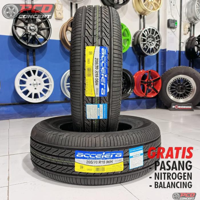 BAN MOBIL STANDAR R15 TUBLES 205 70 R15 ACCELERA ECO PLUSH SURABAYA