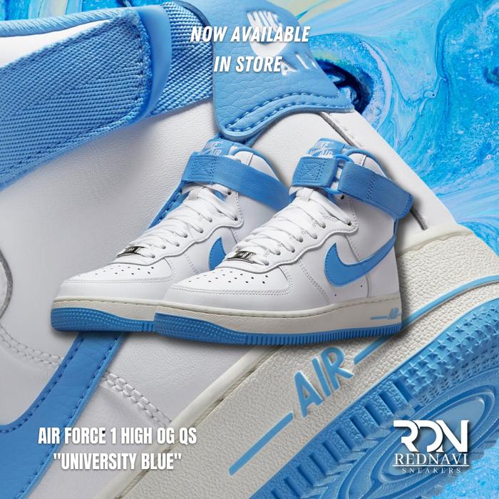 Nike Air Force 1 High OG QS University Blue Original
