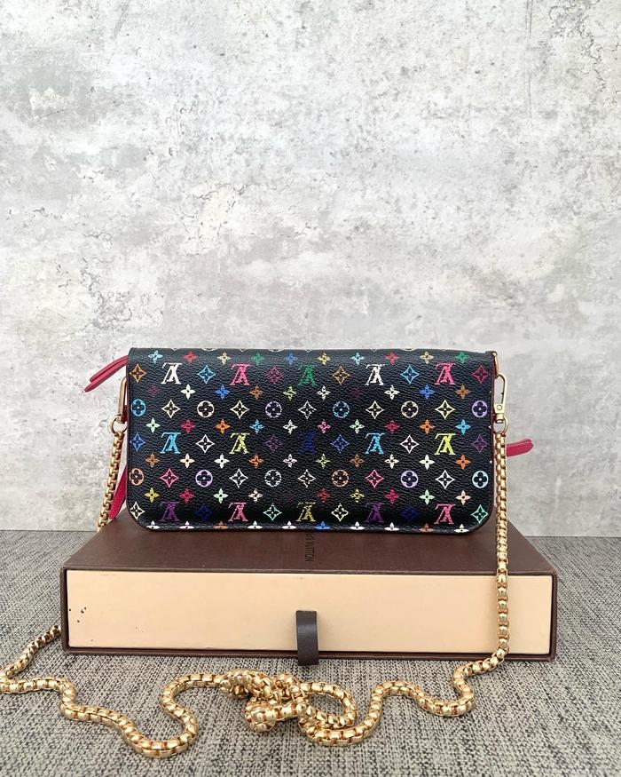 Lv louis vuitton multicolor original gucci fendi ysl mcm balenciaga