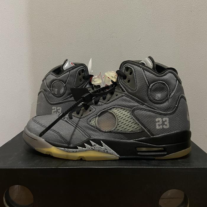 Air Jordan 5 Offwhite Black