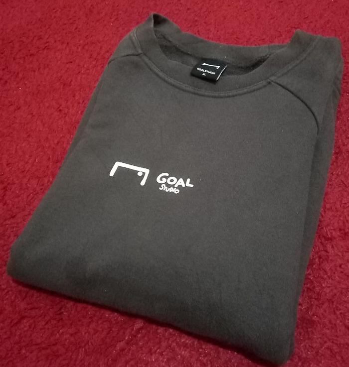 Crewneck Goal Studio goal.com Bekas / Second / Preloved Size XL