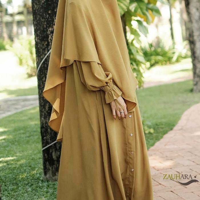 Gamis Lovely (Olive) Zauhara
