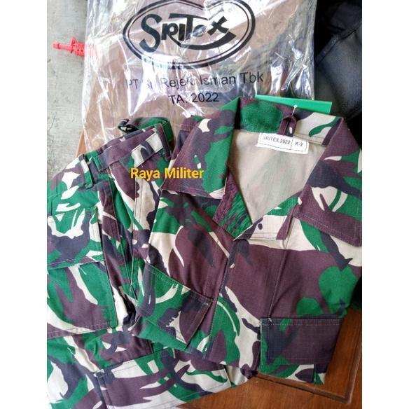 ORI, Baju PDL jatah TNI AD Sritex 888 asli pembagian dan PT PANCA