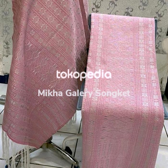 Songket Tarutung Tumtuman Tampa Sambung Kombinasi Prada Lux