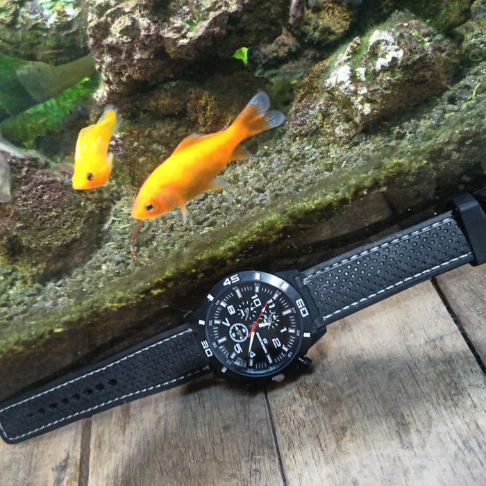 [BBS] GT-100 Jam Tangan cowo Pria Sport Korea Quartz nyaman dipan