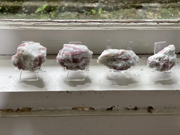 Pink tourmaline natural rough (rubellite tourmaline)