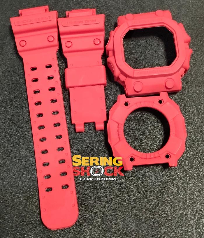 BNB Gshock GX56 KingKong ALL RED Strap Besel Casio G-shock
