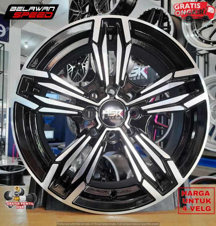 VELG MOBIL VARIASI UNTUK BRIO AGYA CALYA KARIMUN HSR MERKIN RING 14