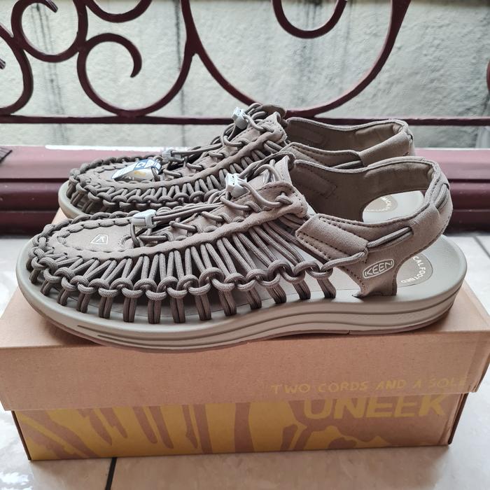 Keen Uneek Sandals Outdoor Men Timberwolf / Plaza Taupe