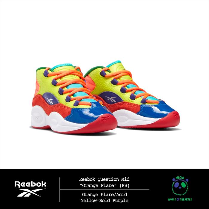 Reebok Question Mid “Orange Flare” (PS)