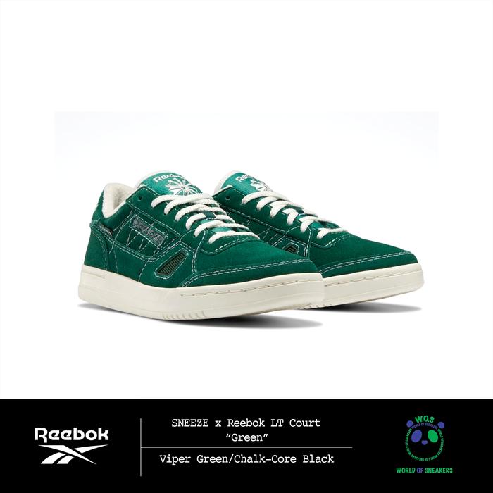 SNEEZE x Reebok LT Court “Green”