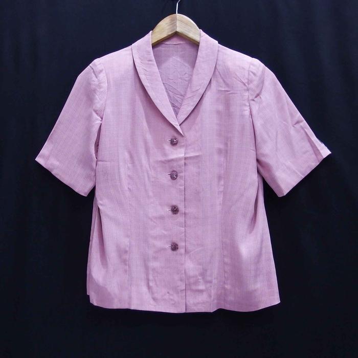 EG144 SIZE L VINTAGE BLOUSE WANITA THRIFT PRELOVED ATASAN WANITA BAGUS