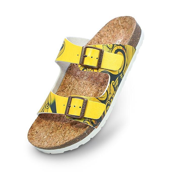 Cortica x Never Too Lavish - BARONGAN - Sandal Pria
