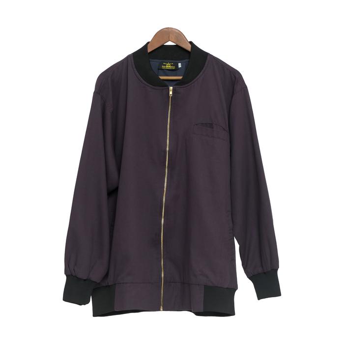 Jaket ungu tua big size jumbo murah