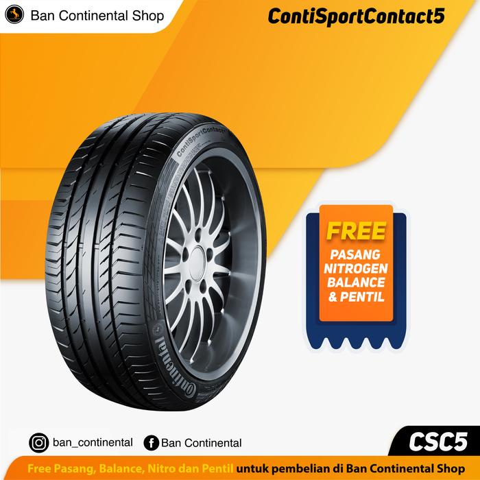 Ban Continental CSC5 225/45 17 Ban Mobil R17