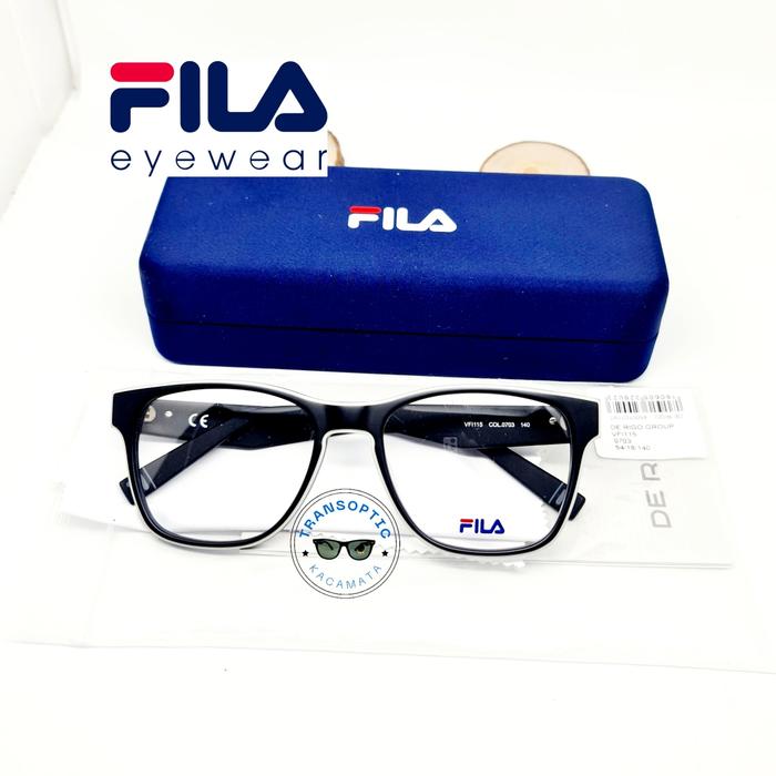 FRAME KACAMATA FILA VPI115V 0703 Matte Black 54-18-140 original