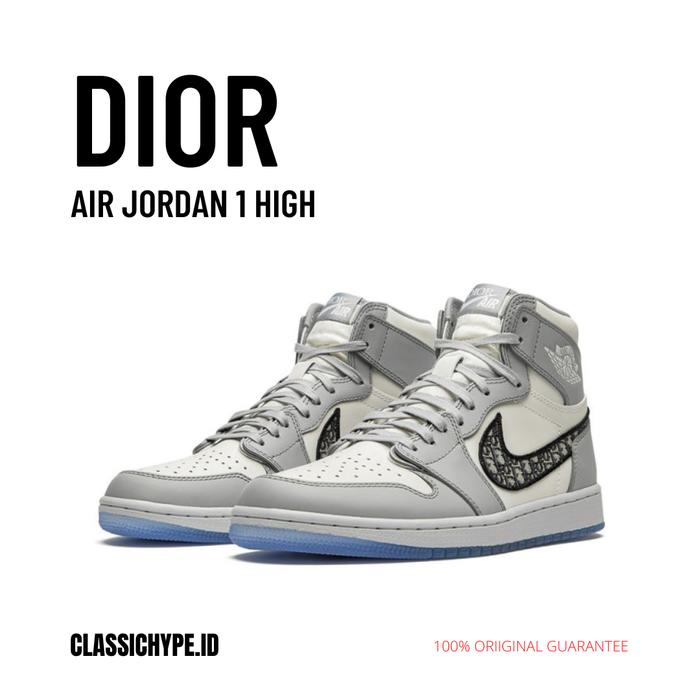 DIOR X AIR JORDAN 1 HIGH 100% ORIGINAL