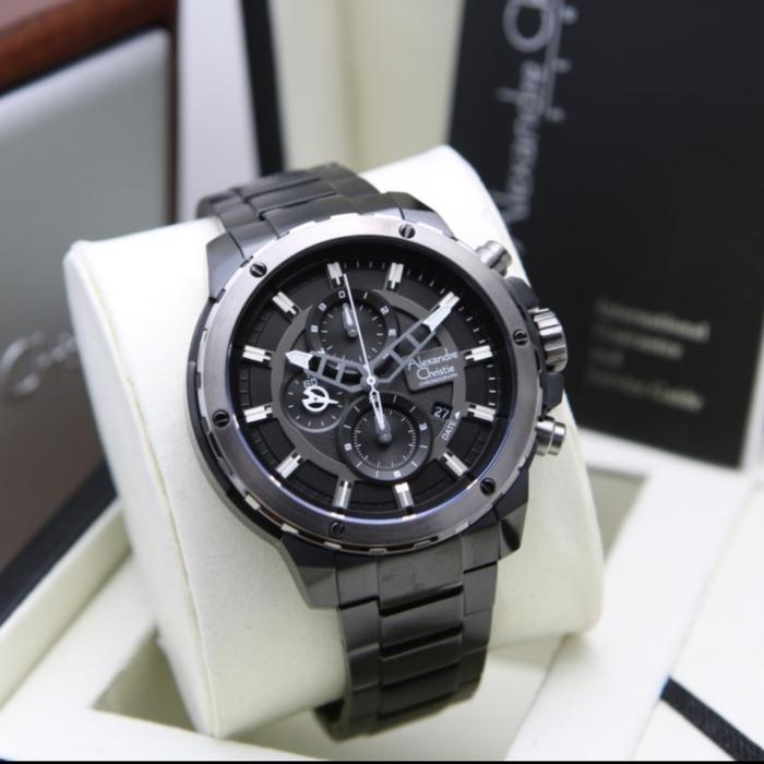 ALEXANDRE CHRISTIE AC 6530 BLACK AC6530 PRIA ORIGINAL,,STAINLESS