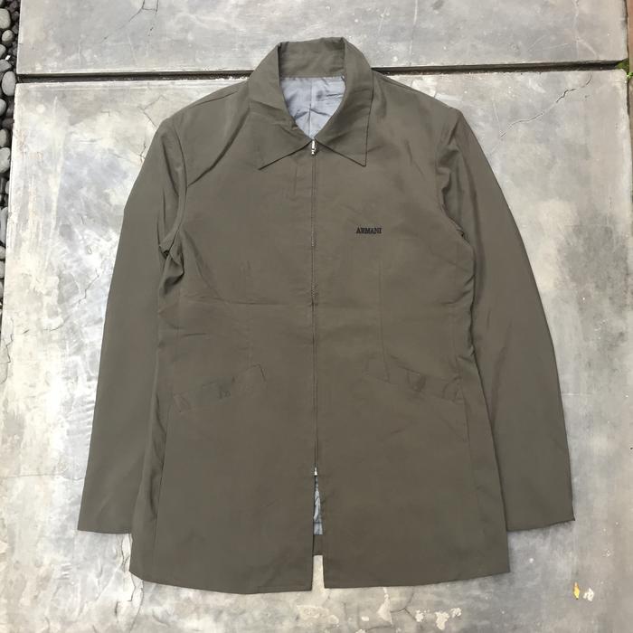Vintage Giorgio Armani A Milano Botgonouvo 21 Lightweight Jacket