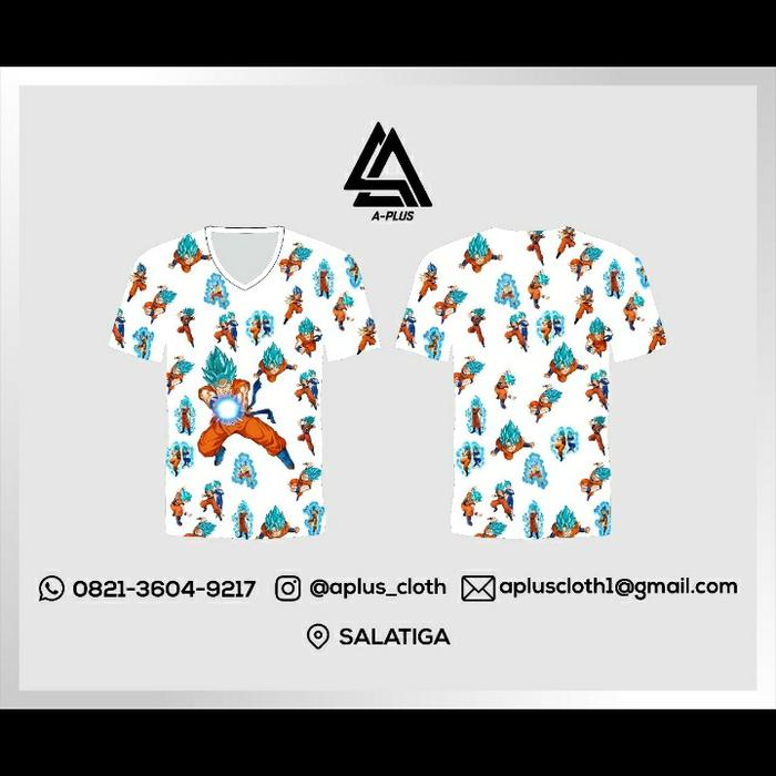 Shooting shirt anak fullprint