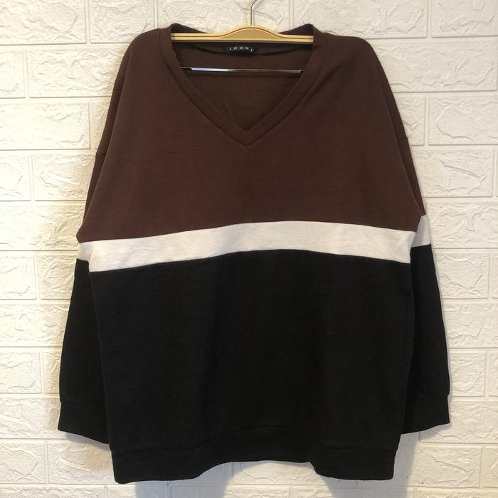 Sweater Crewneck Thrift Ingni Original Second