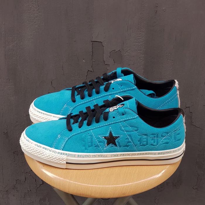 Converse One Star Sean Pablo Rapid Teal/Black/Egrett