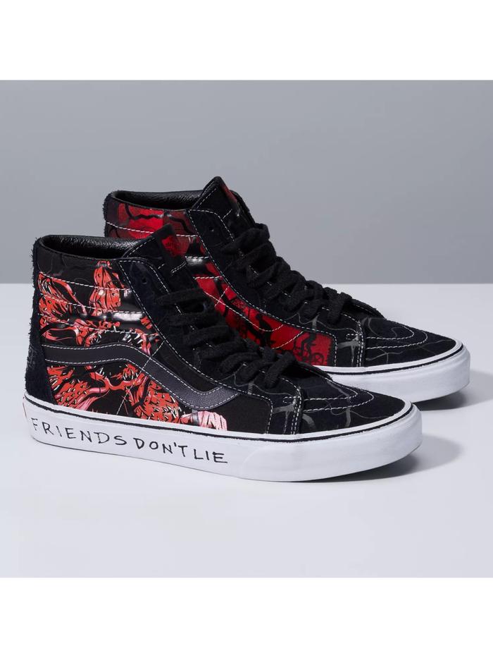 Vans SK8 - Hi Reissue Stranger Things Black/Red