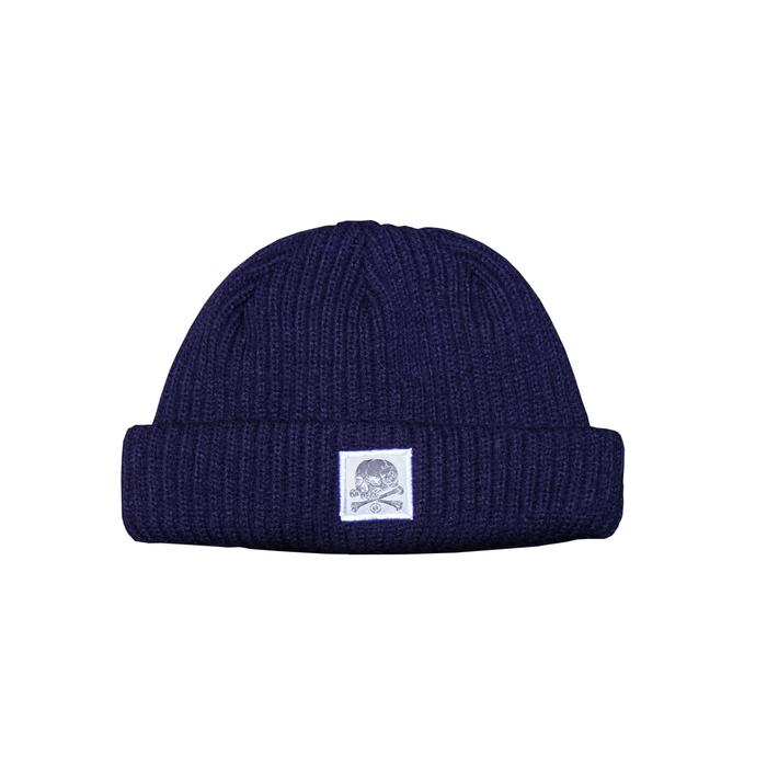 DROSH NAVY BEANIE HUSTED YOUTH