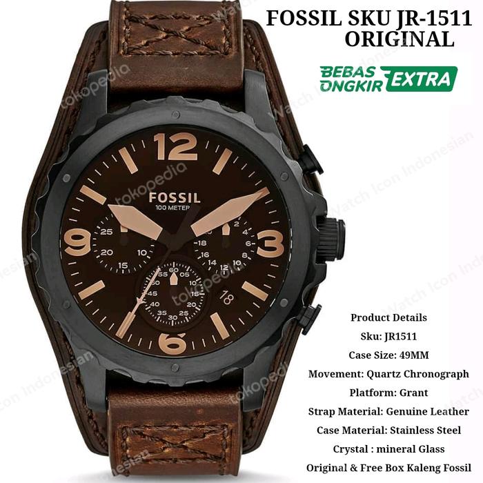 Jam Tangan Pria Original Limited Edition Chronograph JR1511
