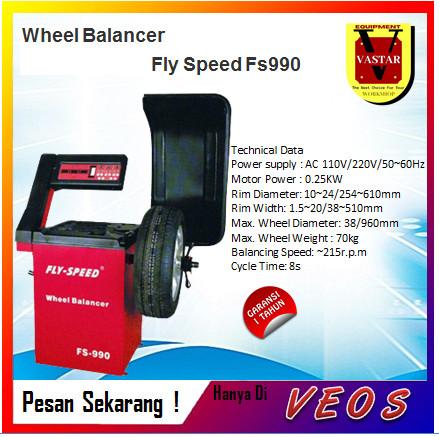 Balancing Fly Speed Fs990 wheel balancer fly speed