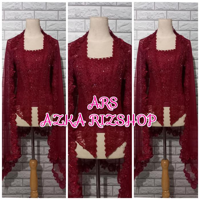 set kebaya pesta kebaya modern kebaya kutubaru kebaya brukat abg