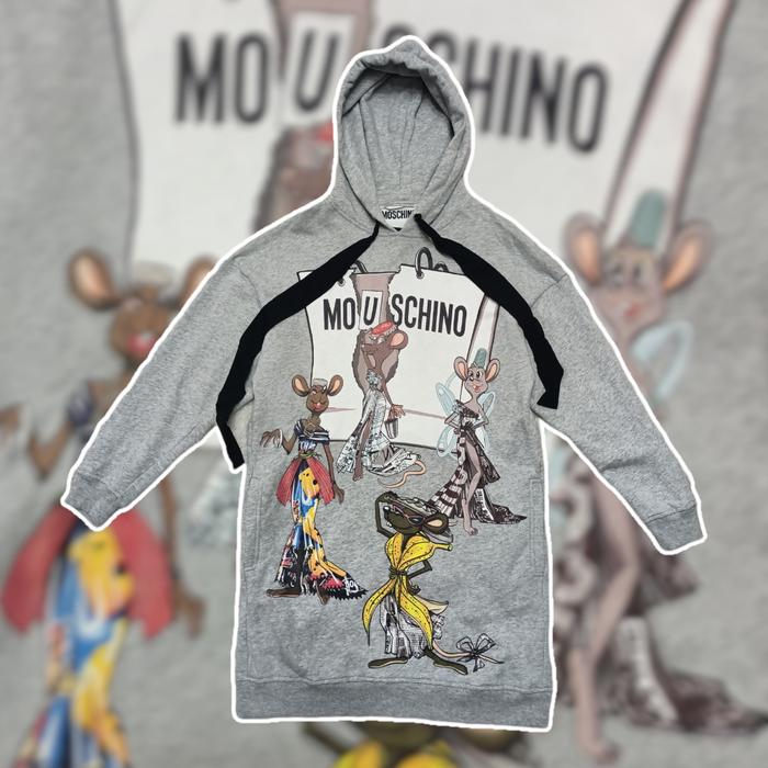Moschino mini dress | Moschino dress | Hoodie moschino | dress moschin