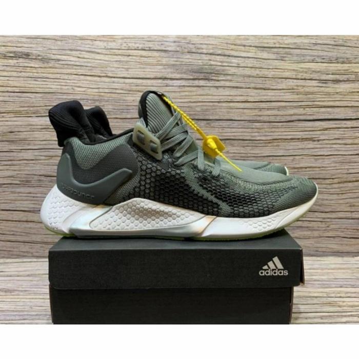 Adidas Alphabounce Instinct M Cool Grey Volt