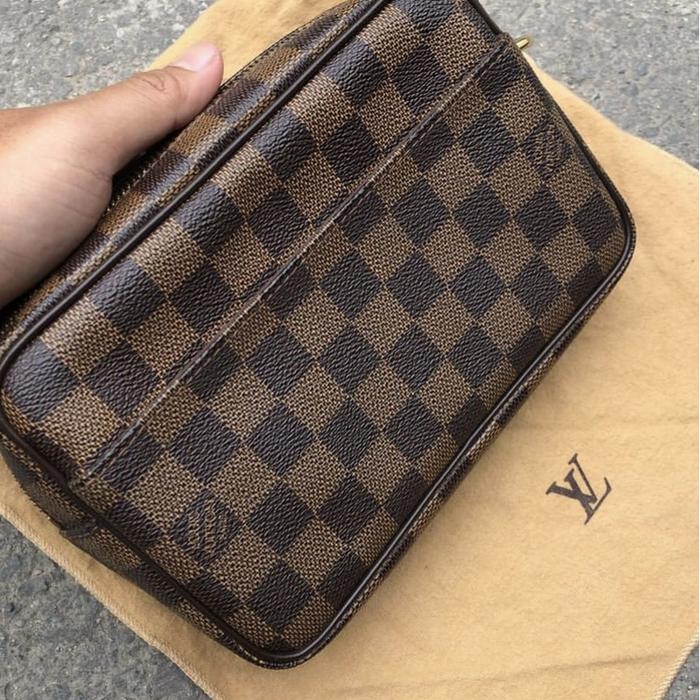 Lv clutch damier