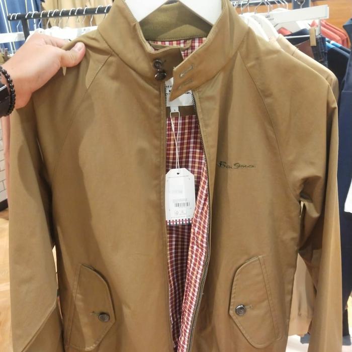 Jaket pria BEN SHERMAN Signature Harrington 2 Original