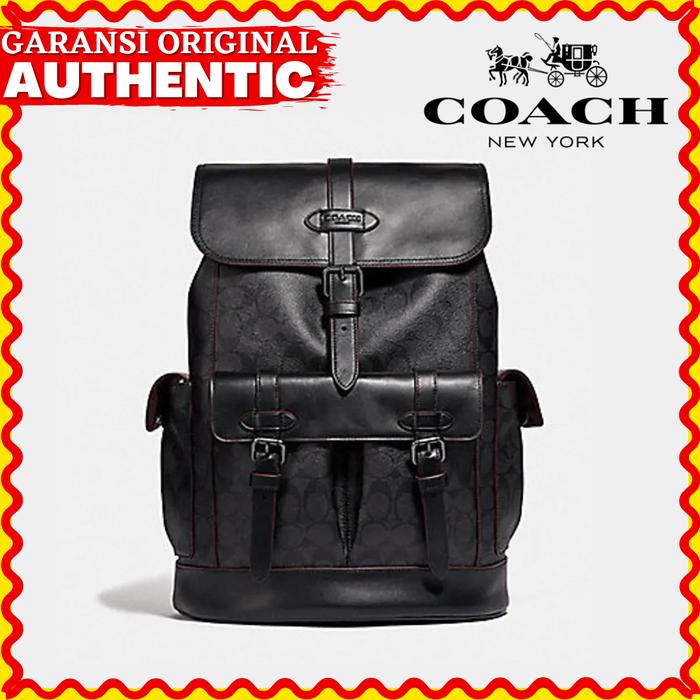 Tas Ransel Coach Hudson Backpack Pria Original Branded