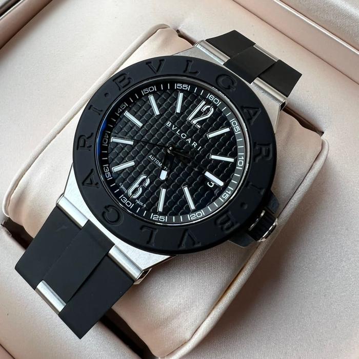 JAM TANGAN BVLGARI RUBBER