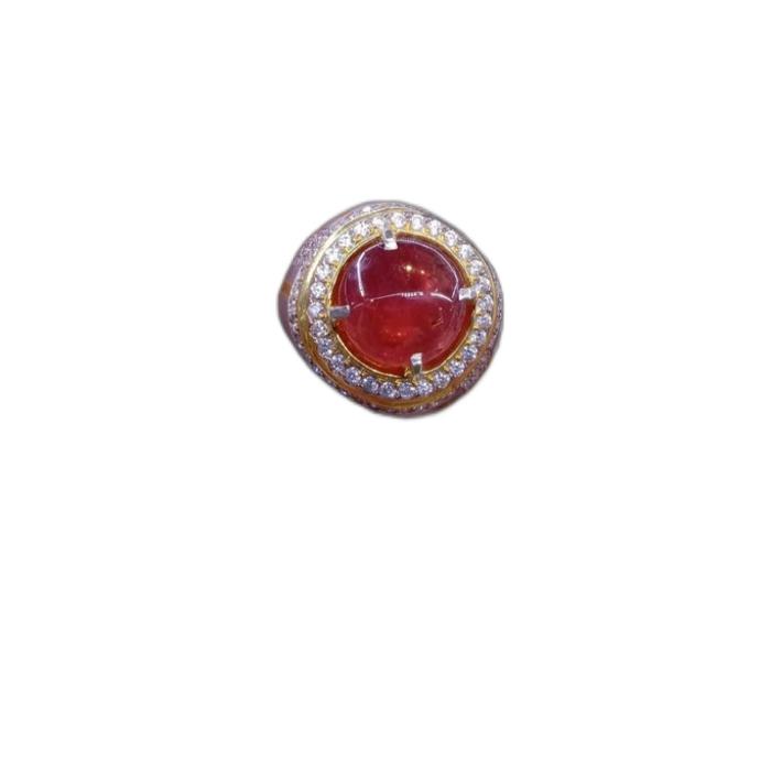 natural Ruby Mozambique pigeon blood top