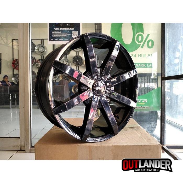 Velg Mobil Santafe Ring 22 Hsr Samofa Lobang 5x112 5x114,3 Black