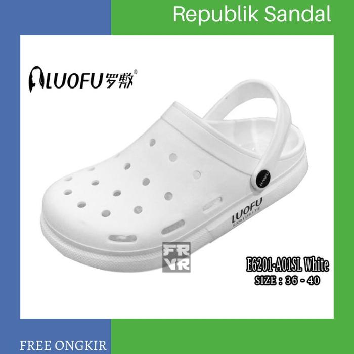 Sandal baim luofu e6201 sandal baim jelly import Khusus putih Premium